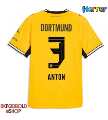 Borussia Dortmund Waldemar Anton #3 Hjemmebanetrøje 2026-27 Kort ærmer Borussia Dortmund Waldemar Anton #3 Hjemmebanetrøje 2026-27 Kort ærmer